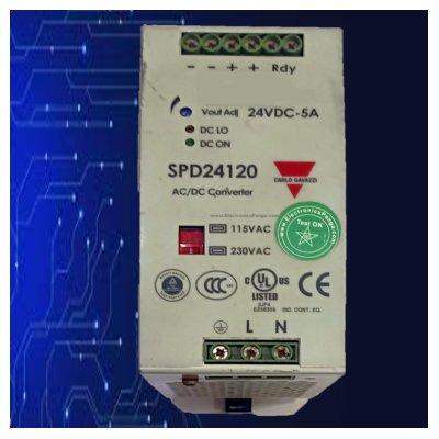 تعمیر منبع تغذیه 24 ولت spd24120 تعمیر منبع تغذیه carlo gavazzi