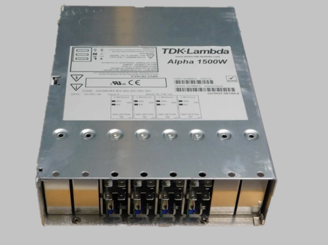 تعمیر منبع تغذیه TDK Lambda ALPHA 1500W Power Supply